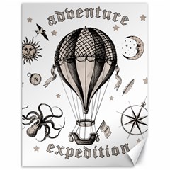 Vintage Adventure Expedition Canvas 18  X 24  by Valentinaart