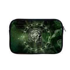 Awesome Creepy Mechanical Skull Apple Macbook Pro 13  Zipper Case by FantasyWorld7