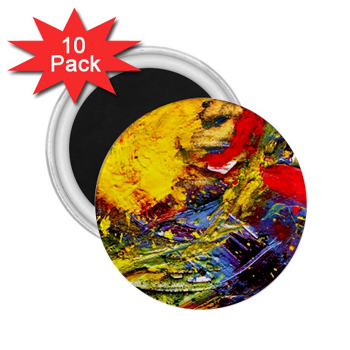 Yellow Chik 3 2.25  Magnets (10 pack) 