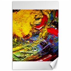 Yellow Chik 3 Canvas 24  X 36  by bestdesignintheworld