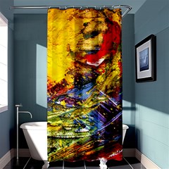 Yellow Chik 3 Shower Curtain 36  X 72  (stall)  by bestdesignintheworld