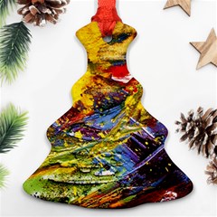 Yellow Chik 3 Ornament (christmas Tree)  by bestdesignintheworld