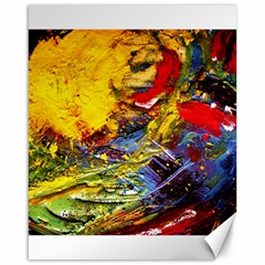 Yellow Chik 3 Canvas 16  X 20  by bestdesignintheworld