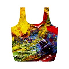 Yellow Chik 3 Full Print Recycle Bag (m) by bestdesignintheworld