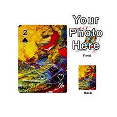 Yellow Chik 3 Playing Cards 54 (mini) by bestdesignintheworld