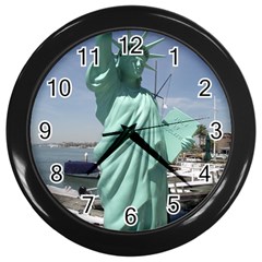 Easter 6 Wall Clock (black) by bestdesignintheworld