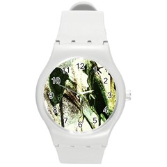 There Is No Promisse Rain 4 Round Plastic Sport Watch (m) by bestdesignintheworld