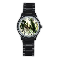 There Is No Promisse Rain 4 Stainless Steel Round Watch by bestdesignintheworld