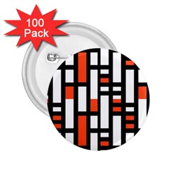 Linear Sequence Pattern Design 2 25  Buttons (100 Pack)  by dflcprints