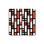 Linear Sequence Pattern Design Square Magnet Front