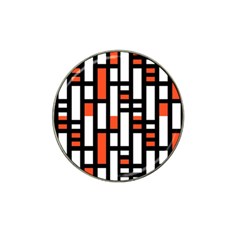 Linear Sequence Pattern Design Hat Clip Ball Marker