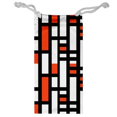 Linear Sequence Pattern Design Jewelry Bag by dflcprints