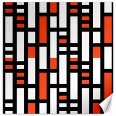 Linear Sequence Pattern Design Canvas 12  X 12  by dflcprints