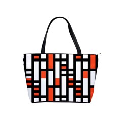 Linear Sequence Pattern Design Classic Shoulder Handbag by dflcprints