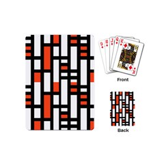 Linear Sequence Pattern Design Playing Cards (mini)