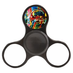 Red Aeroplane 7 Finger Spinner