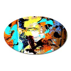 Fragrance Of Kenia 6 Oval Magnet by bestdesignintheworld