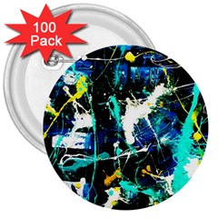 Brain Reflections 6 3  Buttons (100 Pack)  by bestdesignintheworld