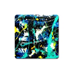 Brain Reflections 6 Square Magnet by bestdesignintheworld