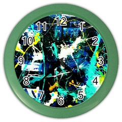 Brain Reflections 6 Color Wall Clock by bestdesignintheworld