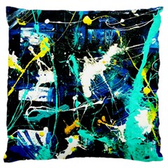 Brain Reflections 6 Large Cushion Case (one Side) by bestdesignintheworld