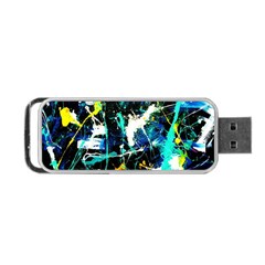 Brain Reflections 6 Portable Usb Flash (one Side) by bestdesignintheworld