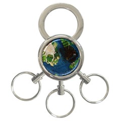 Avocado 3 3-ring Key Chains