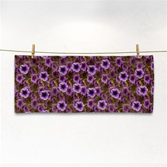 The Sky Is Not The Limit For A Floral Delight Hand Towel by pepitasart