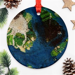 Avocado 3 Ornament (round) by bestdesignintheworld