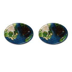 Avocado 3 Cufflinks (oval) by bestdesignintheworld