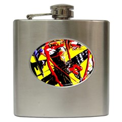 Cry About My Haircut 8 Hip Flask (6 Oz) by bestdesignintheworld