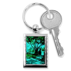 Hot Day In Dallas 50 Key Chains (rectangle)  by bestdesignintheworld