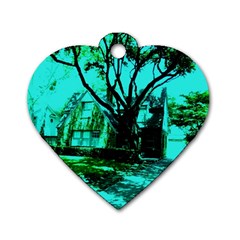 Hot Day In Dallas 50 Dog Tag Heart (two Sides) by bestdesignintheworld