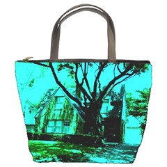 Hot Day In Dallas 50 Bucket Bag by bestdesignintheworld