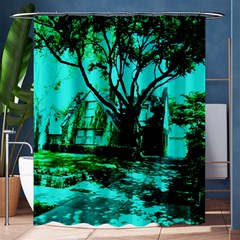 Hot Day In Dallas 50 Shower Curtain 60  X 72  (medium)  by bestdesignintheworld