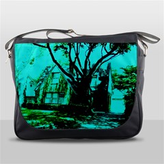 Hot Day In Dallas 50 Messenger Bag by bestdesignintheworld