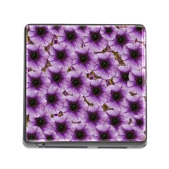 The Sky Is Not The Limit For Beautiful Big Flowers Memory Card Reader (square 5 Slot) by pepitasart