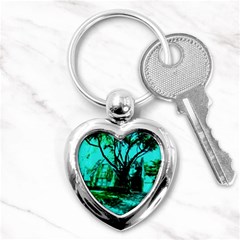 Hot Day In Dallas 50 Key Chains (heart)  by bestdesignintheworld