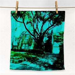 Hot Day In Dallas 50 Face Towel by bestdesignintheworld