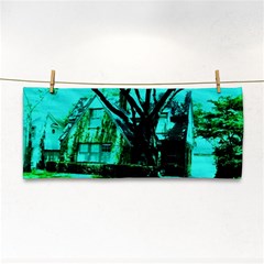 Hot Day In Dallas 50 Hand Towel by bestdesignintheworld