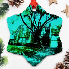 Hot Day In Dallas 50 Ornament (snowflake) by bestdesignintheworld