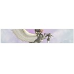 Cute Little Pegasus In The Sky, Cartoon Large Flano Scarf  Front