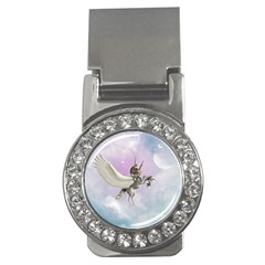 Cute Little Pegasus In The Sky, Cartoon Money Clips (cz)  by FantasyWorld7