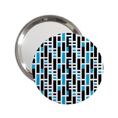 Linear Sequence Pattern Design 2 25  Handbag Mirrors by dflcprintsclothing