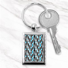 Linear Sequence Pattern Design Key Chains (rectangle)  by dflcprintsclothing