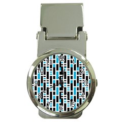 Linear Sequence Pattern Design Money Clip Watches by dflcprintsclothing