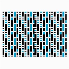 Linear Sequence Pattern Design Large Glasses Cloth (2-side) by dflcprintsclothing