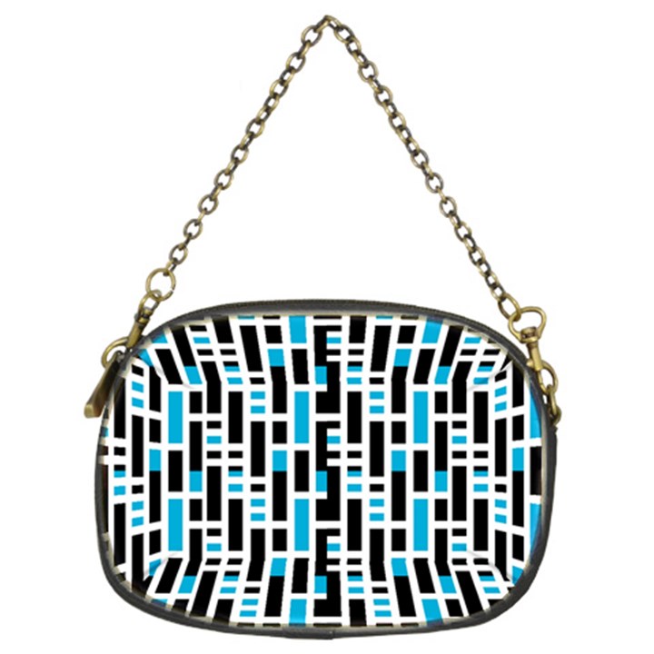 Linear Sequence Pattern Design Chain Purse (Two Sides)