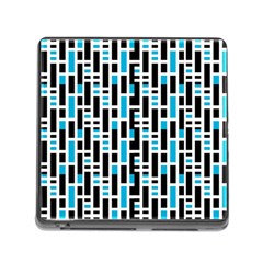 Linear Sequence Pattern Design Memory Card Reader (square 5 Slot) by dflcprintsclothing