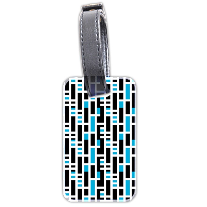 Linear Sequence Pattern Design Luggage Tags (Two Sides)